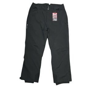 NWT Moosejaw Black Insulated Performance Ski Snow Pant Adjustable Waist Size XL